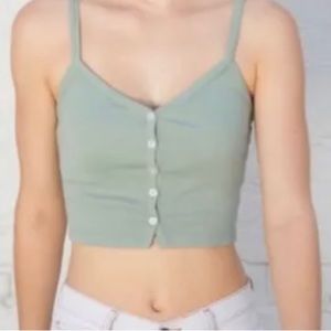 Light green brandy tank